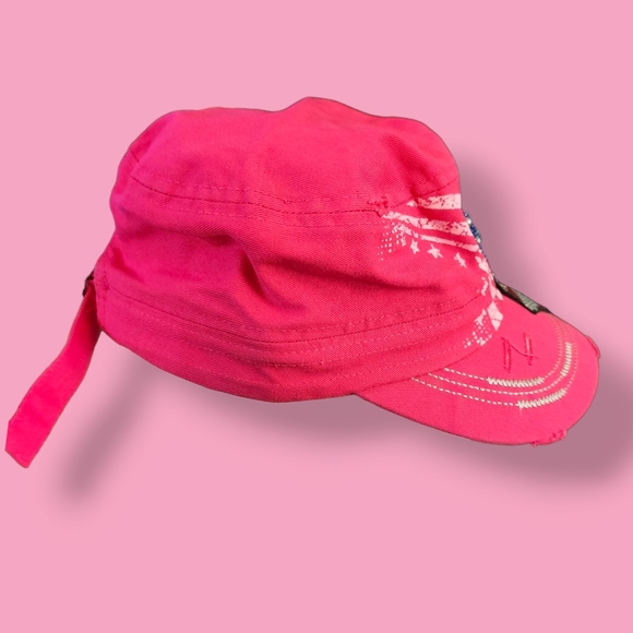 Adult Adjustable Cadet Cap - Blinged Iron Cross - Picture 4 of 9